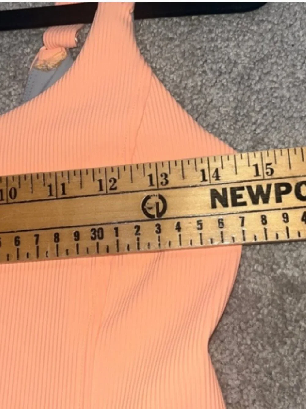 Spanx Straight Fit Melon Rib Dress. Size small NWT - Picture 7 of 7